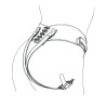 Me2 - White Leather Harness Accessory