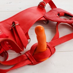 Me2 - Red Leather Harness...